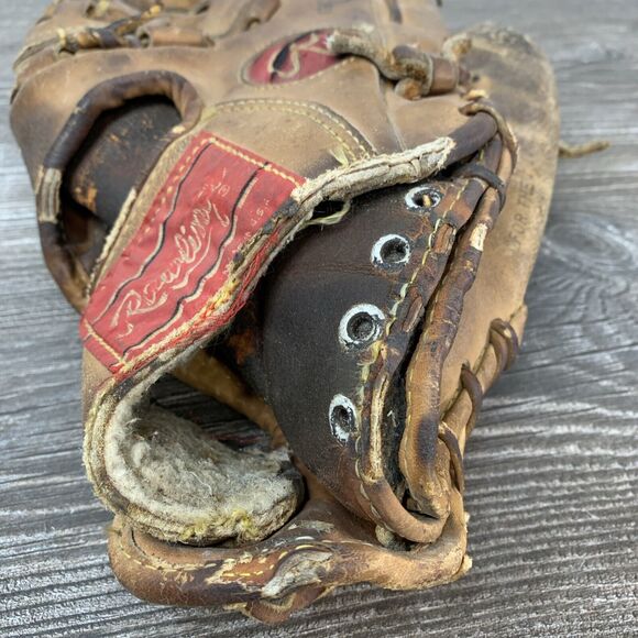 Vintage Rawlings Heart Of Hide HOH-77BC 13” Baseball Glove RHT Right Hand Throw - Picture 5 of 12